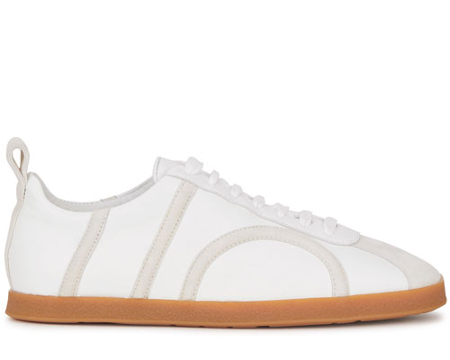 Toteme Panelled Leather Sneakers