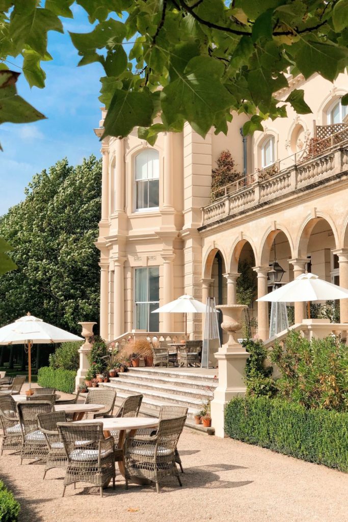 Exterior of Beaverbrook in the sunshine