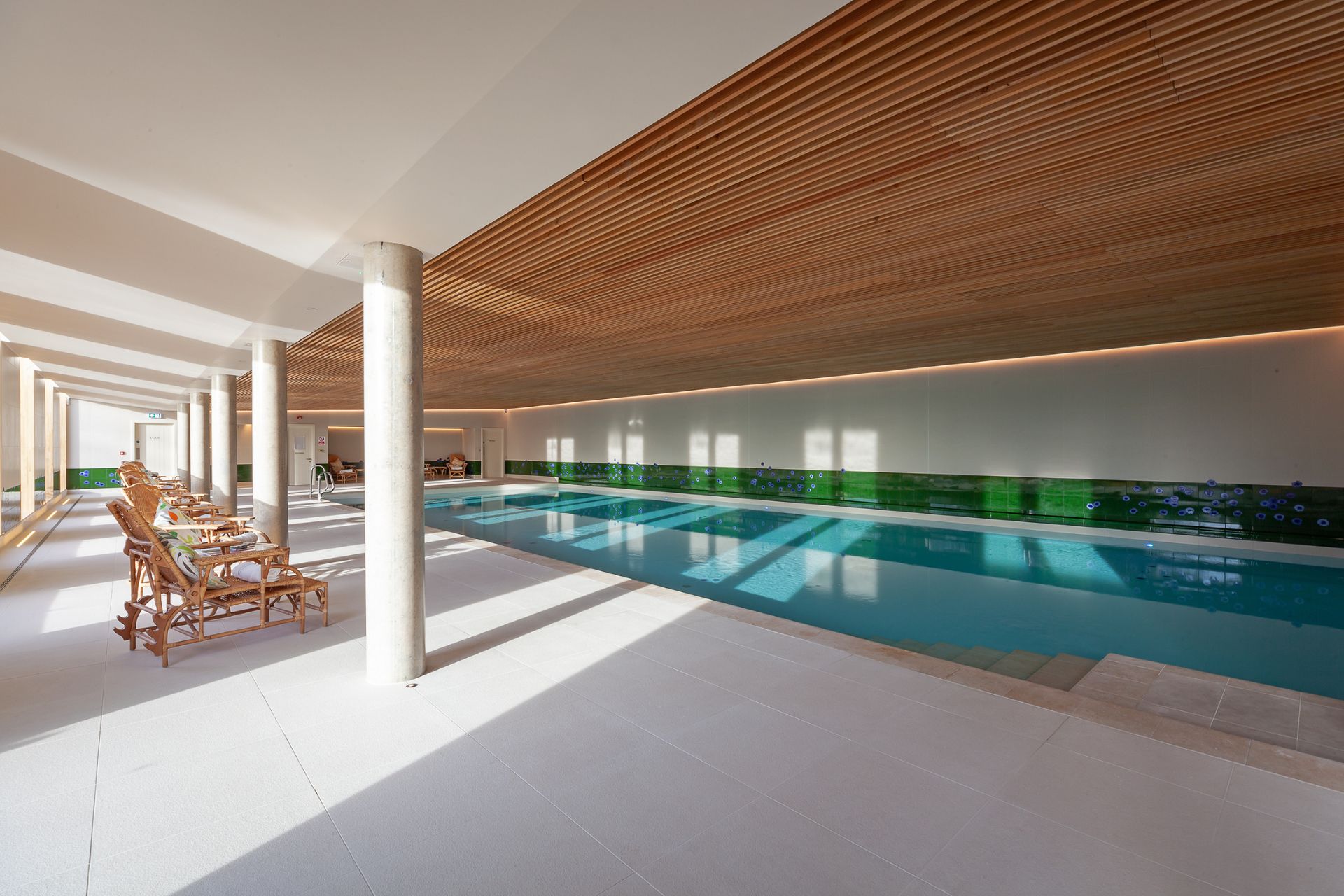 Indoor pool at Beaverbrook