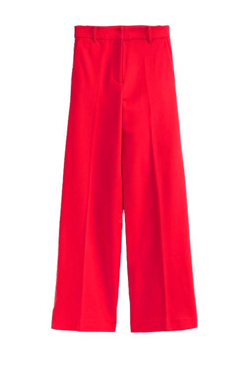 Red trousers