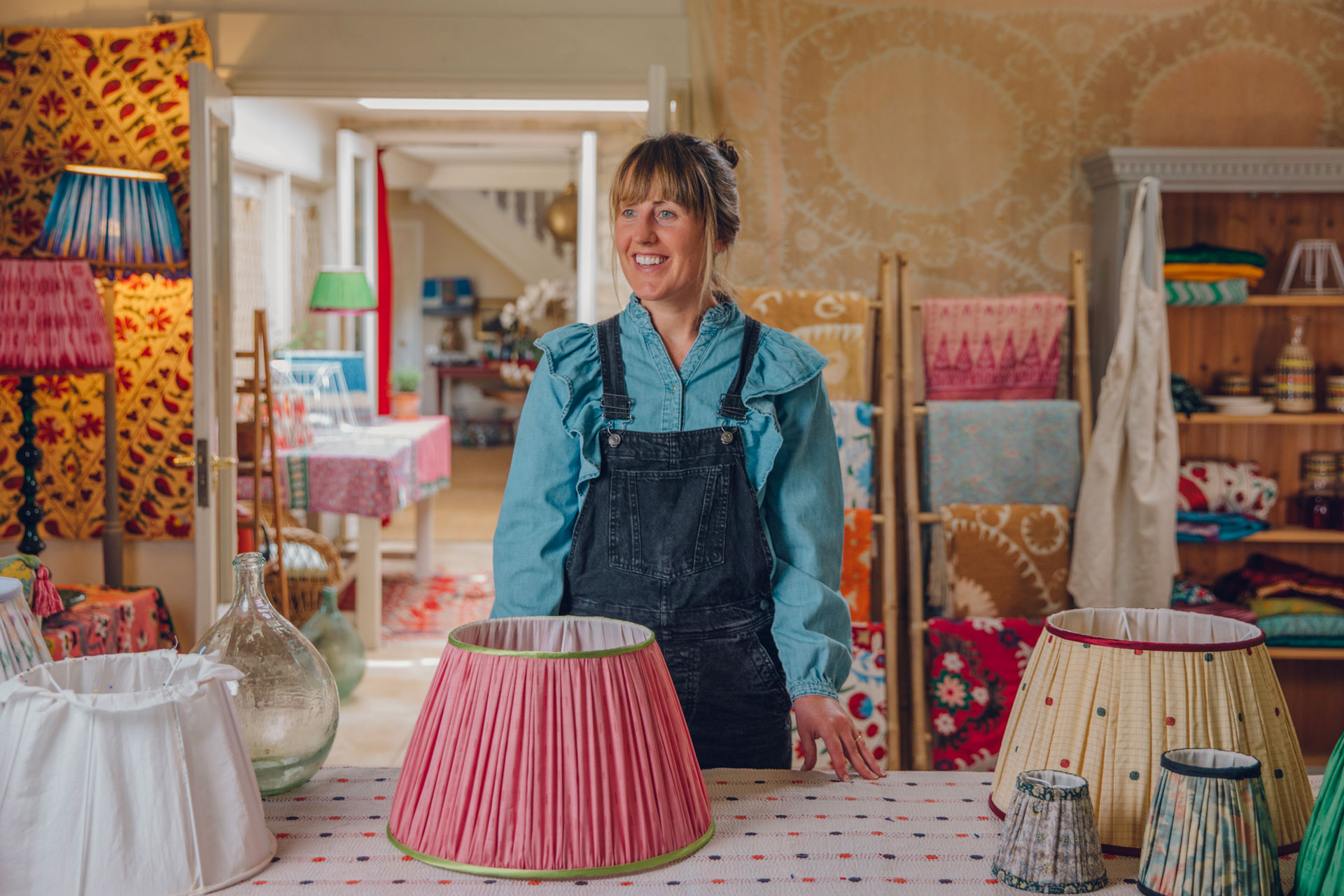 Chloe Johanson for Create Academy lamp making course