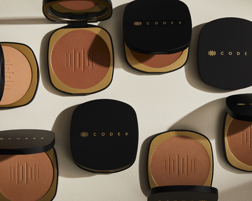 A series of Code8 bronzers