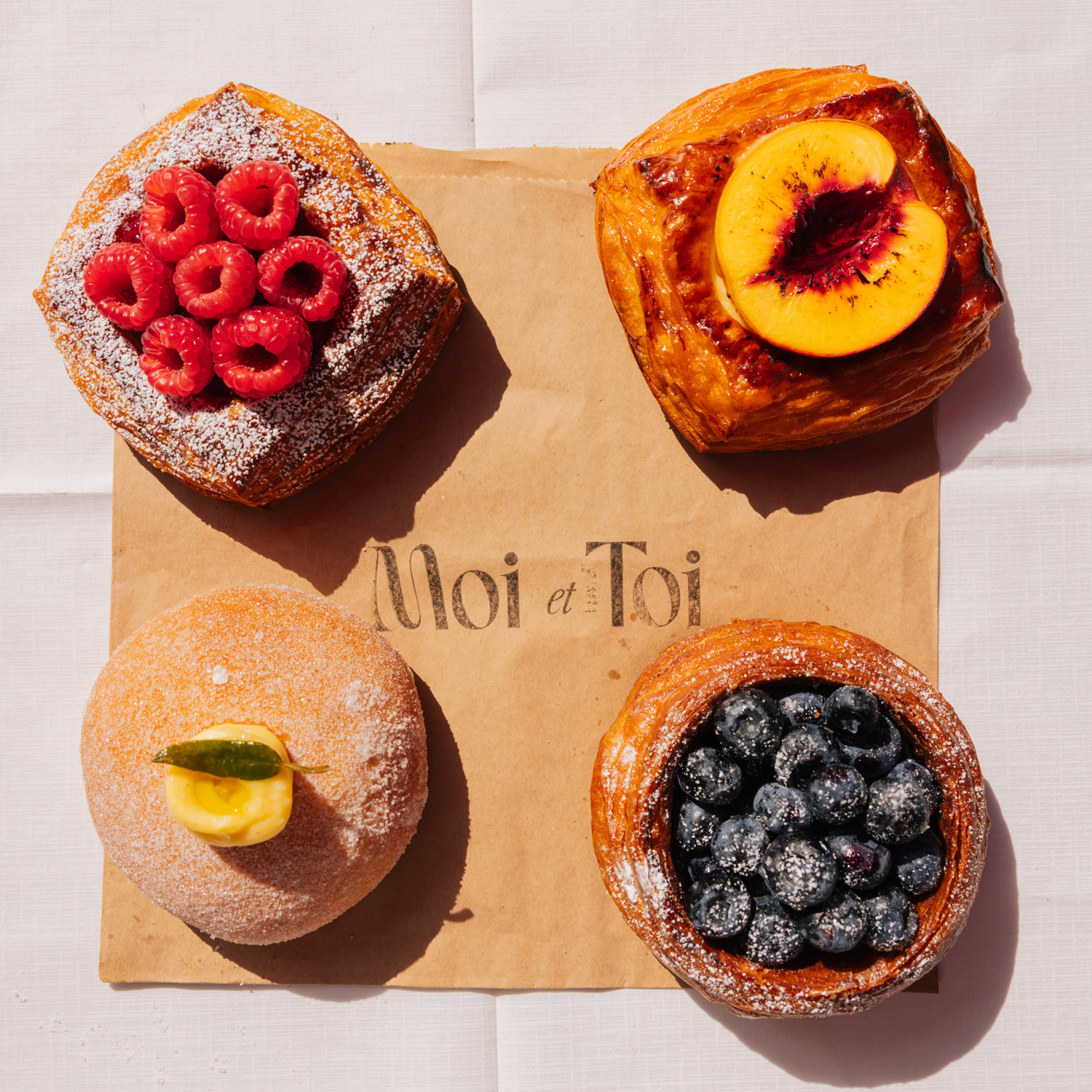 Pastries at Moi et Toi bakery