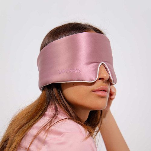 Drowsy Silk Sleep Mask – Pipe Dreams Edition