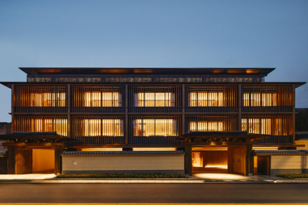 The exterior of the Six Senses Kyoto
