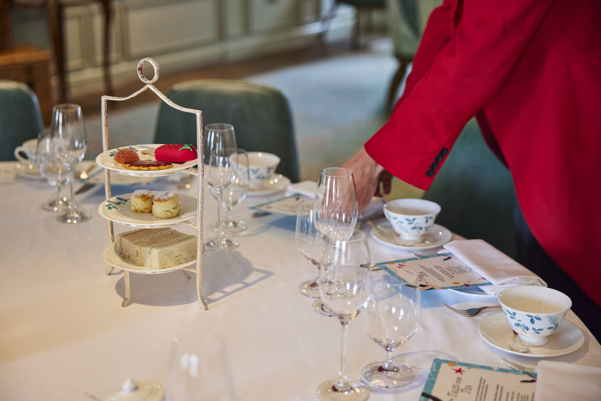 Afternoon tea at Fortnum & Mason
