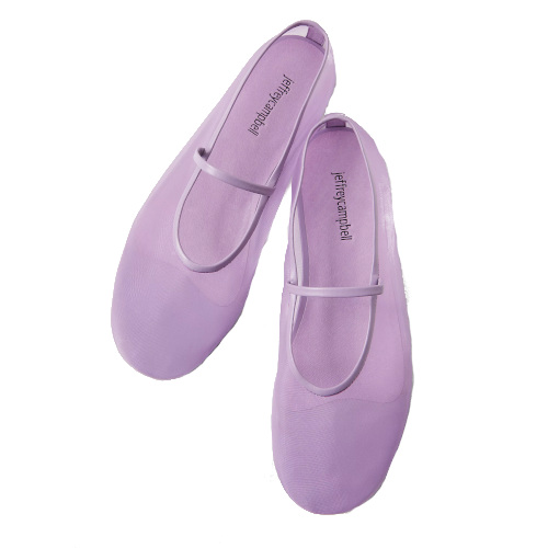 Purple shoes