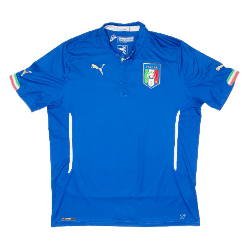 Blue football shirt