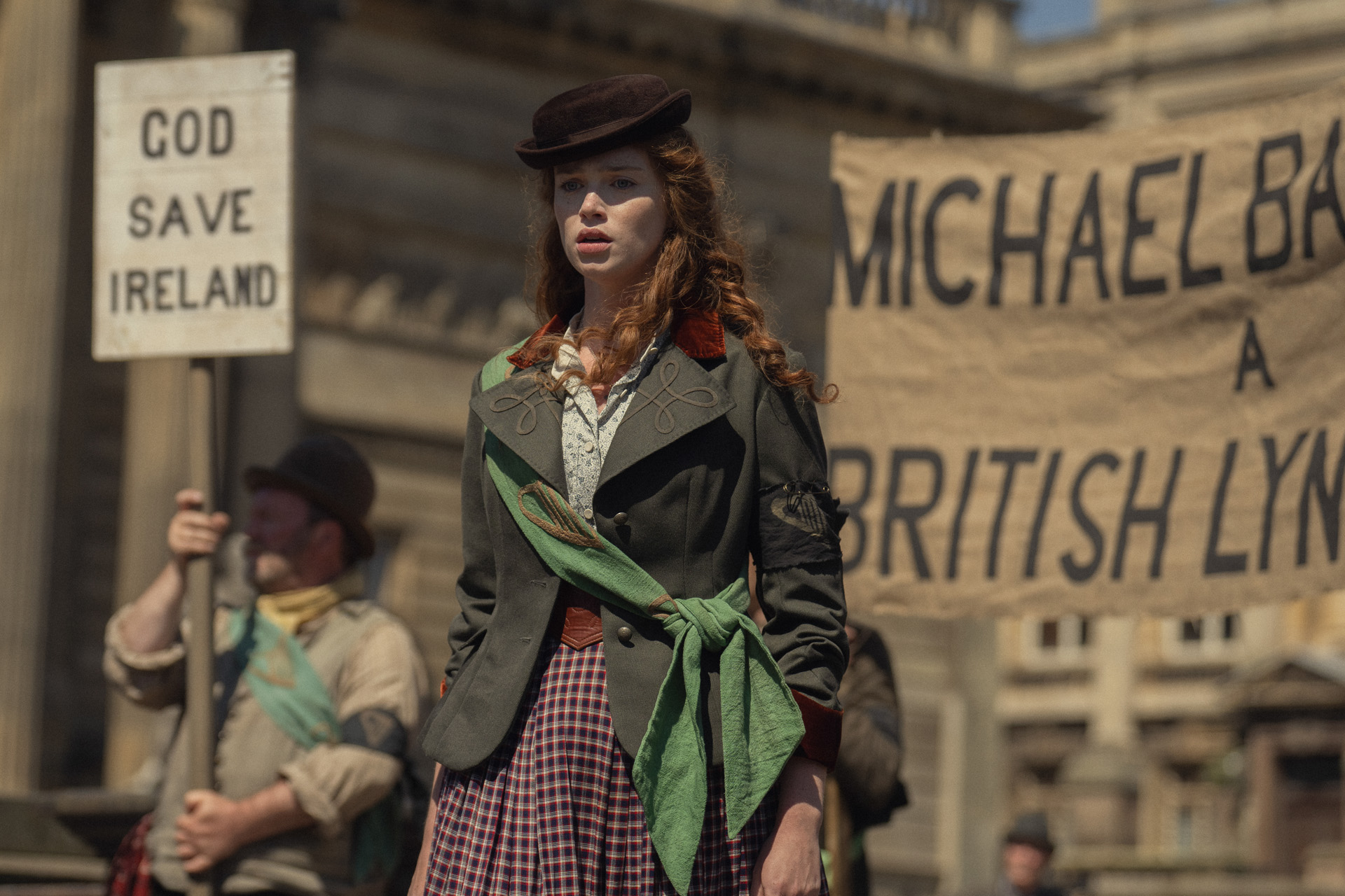 Niamh McCormack as Ellen Cochrane in House of Guinness.