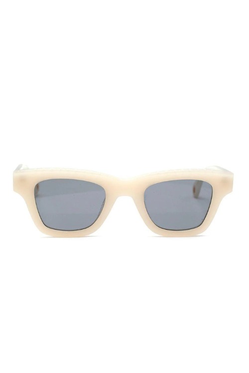 Jacquemus Cream Les Lunettes D-frame Sunglasses