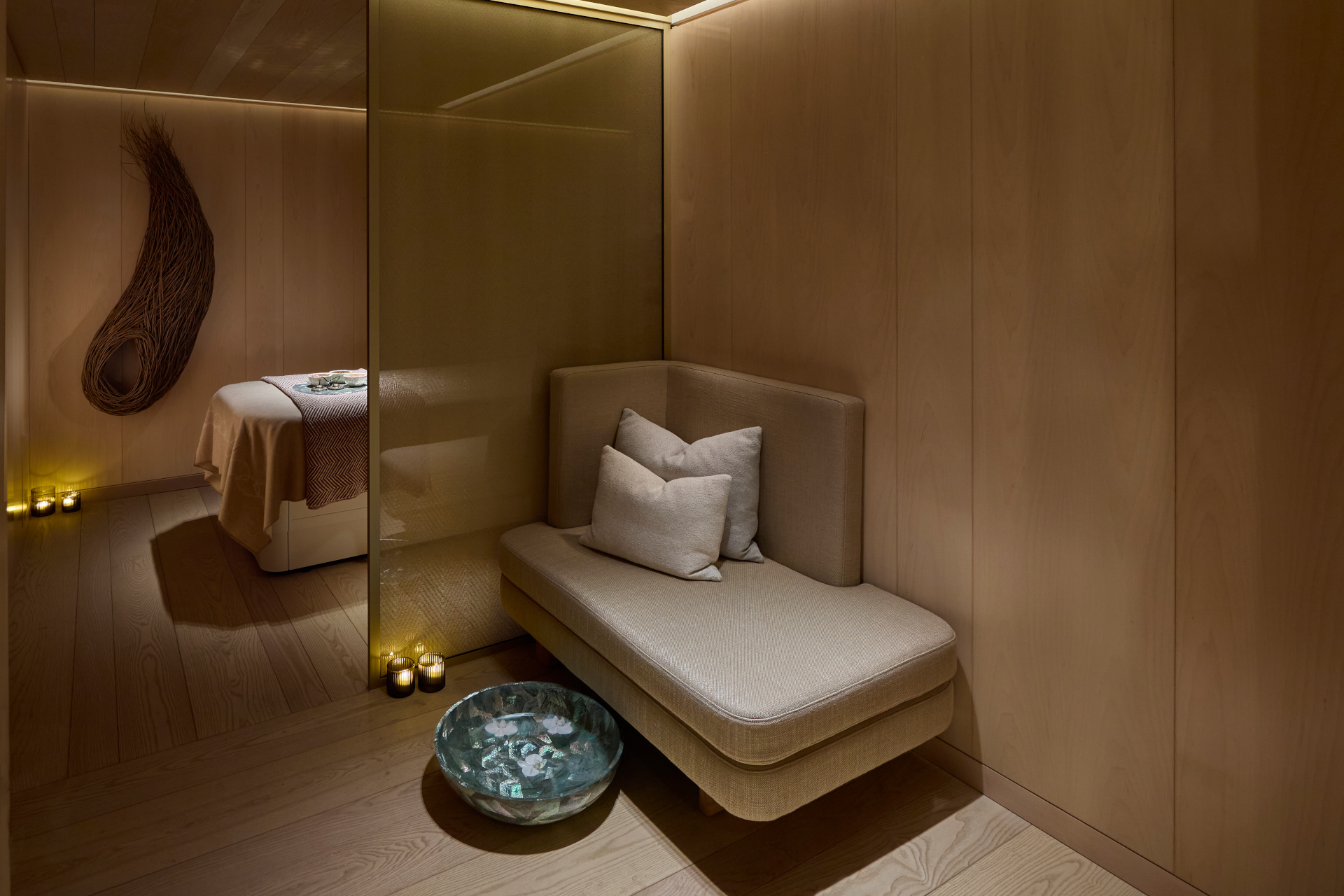 Treatment room at Mandarin Oriental Mayfair