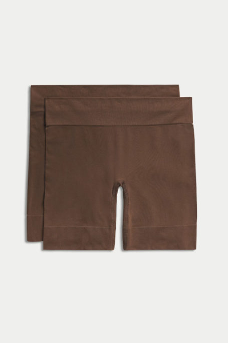 Brown anti-chafe shorts