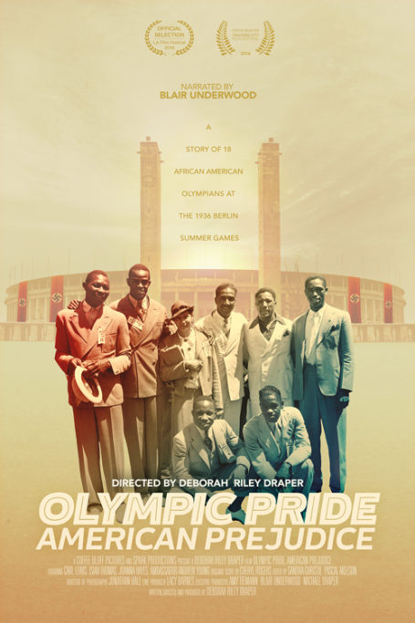 Poster for Olympic Pride, American Prejudice