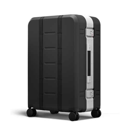 A big black suitcase