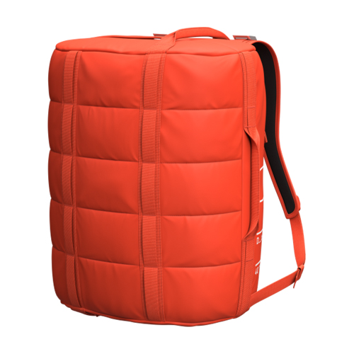 A duffle backpack