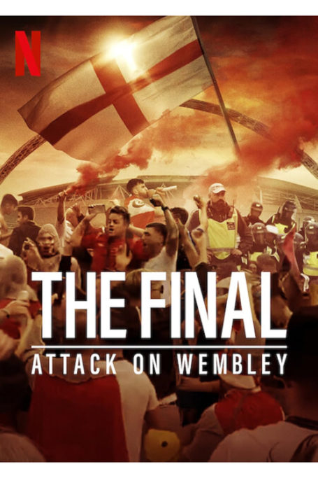 Poster for football documentary The Final Attack on Wembley