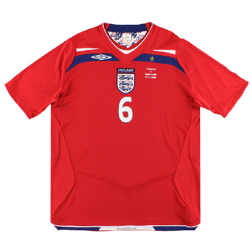 Red England shirt