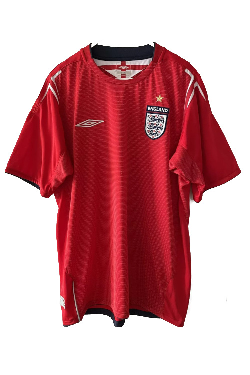 Red football shirt