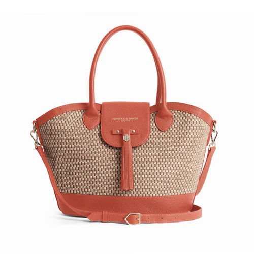 A summer handbag
