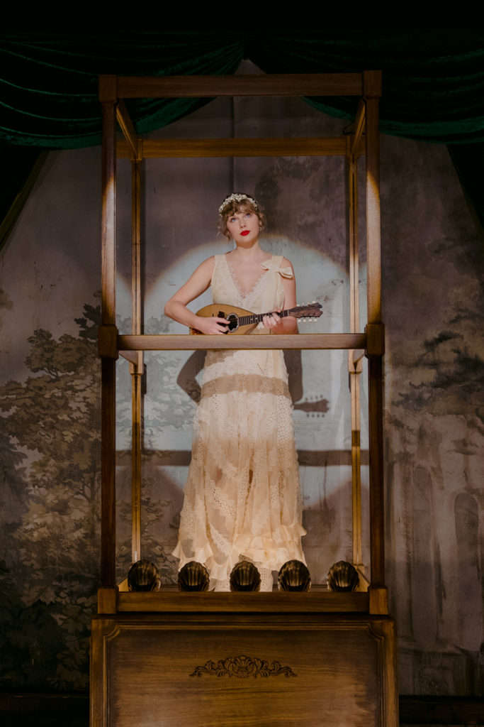 A still from Taylor Swift's 'Willow' music video