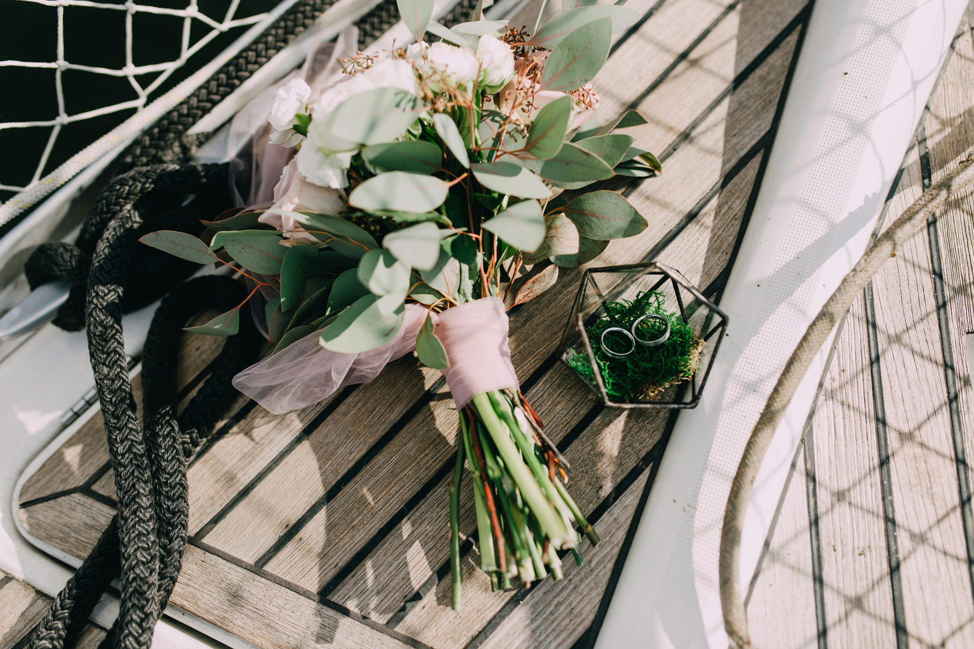 A wedding bouquet