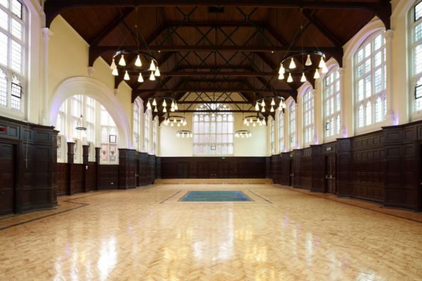 Restored Hogwarts dining hall at Royal Connaught Park