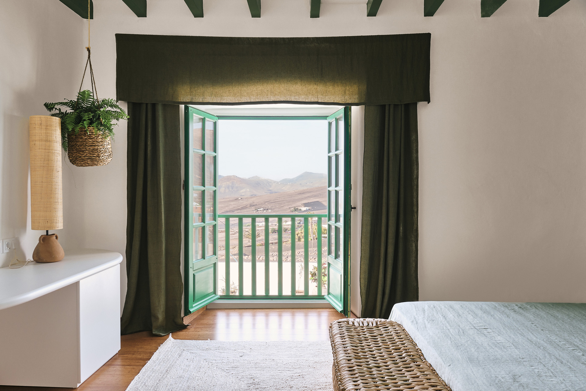 A bedroom in the property