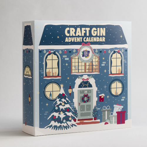Blue gin advent calendar