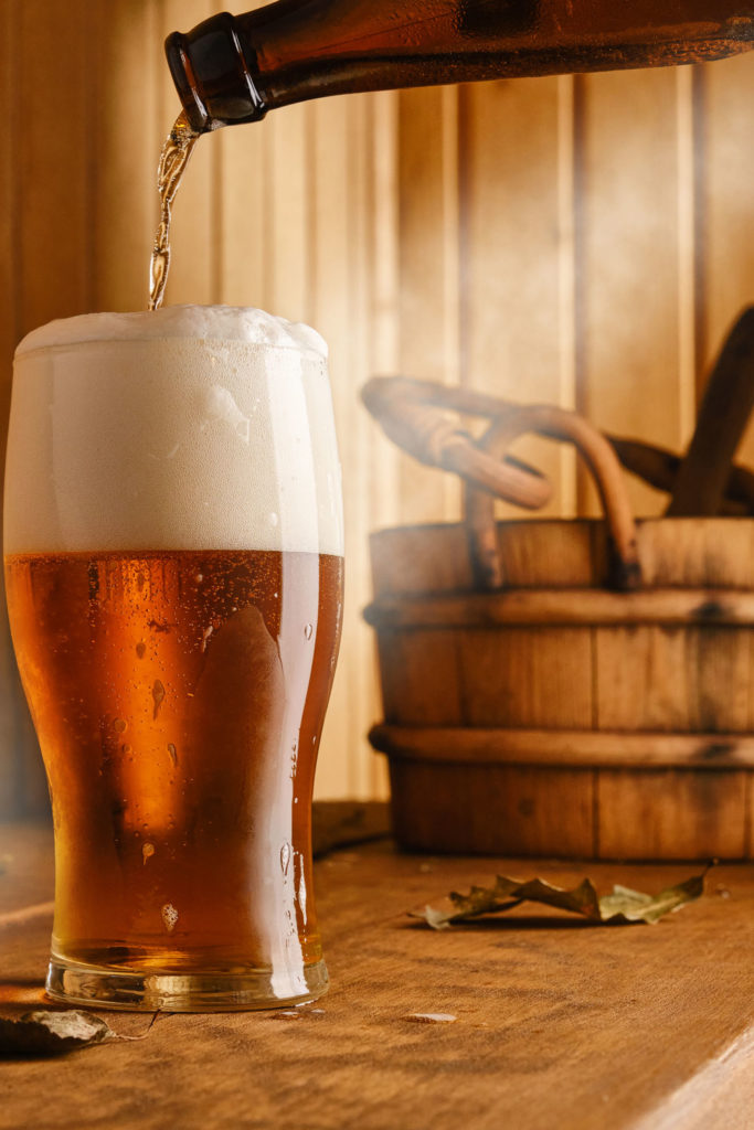 Beer bath