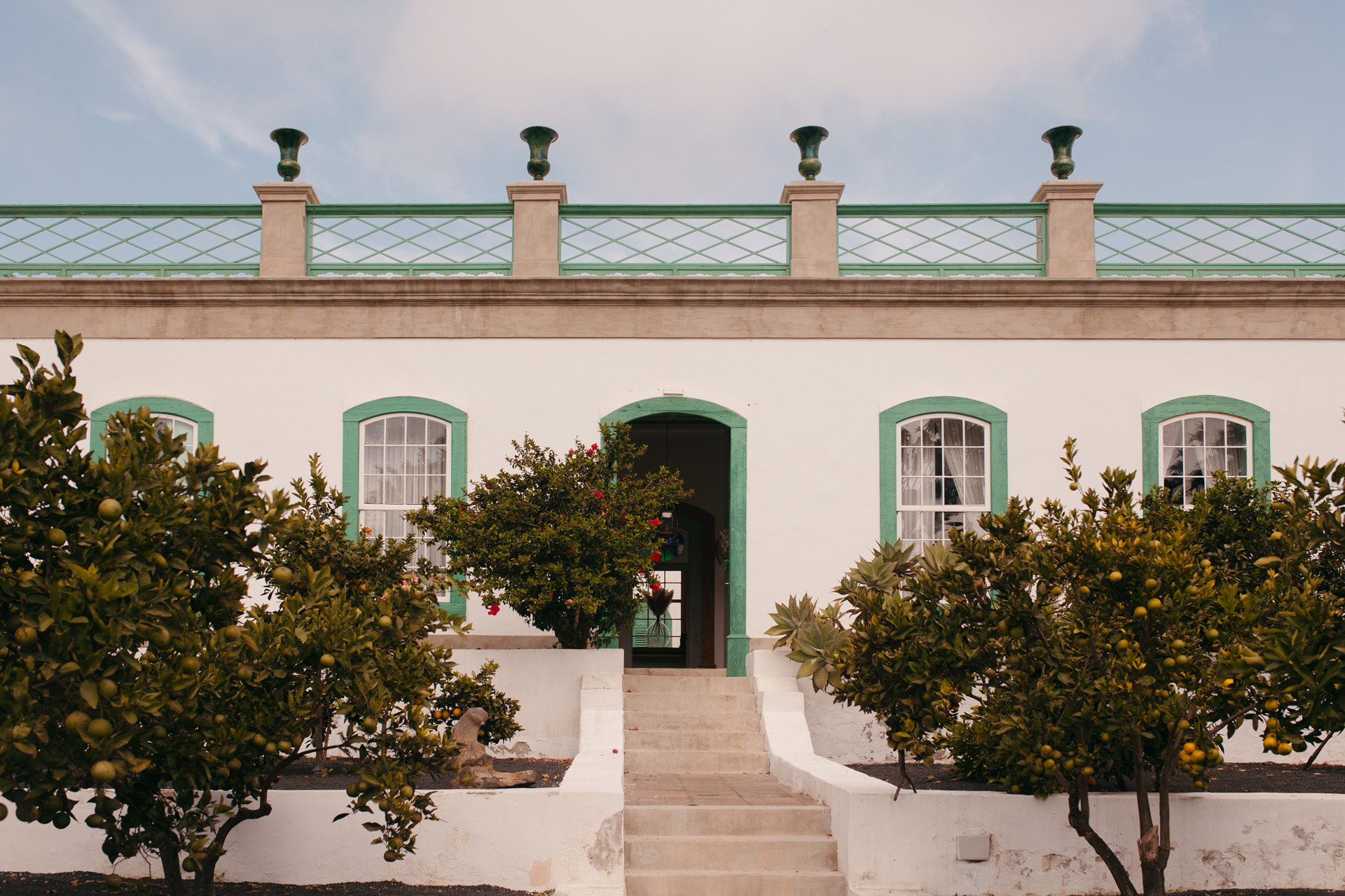The exterior of Hotel Emblemático La Casa de los Naranjos