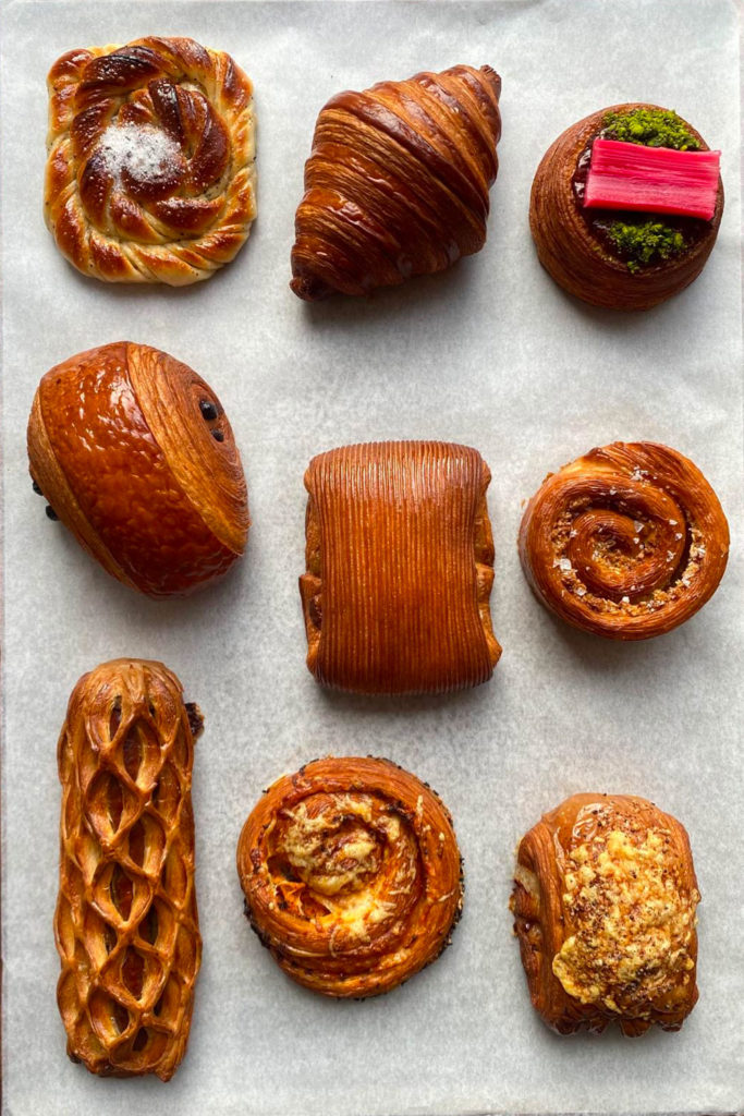 Lannan Bakery's pastries, Edinburgh