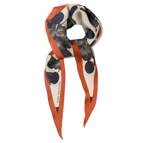 Tied up scarf