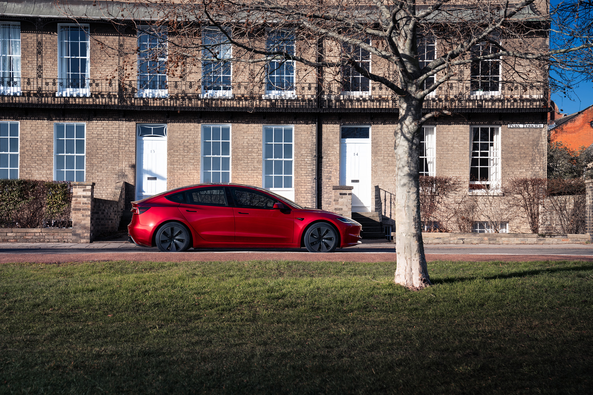 Red Tesla