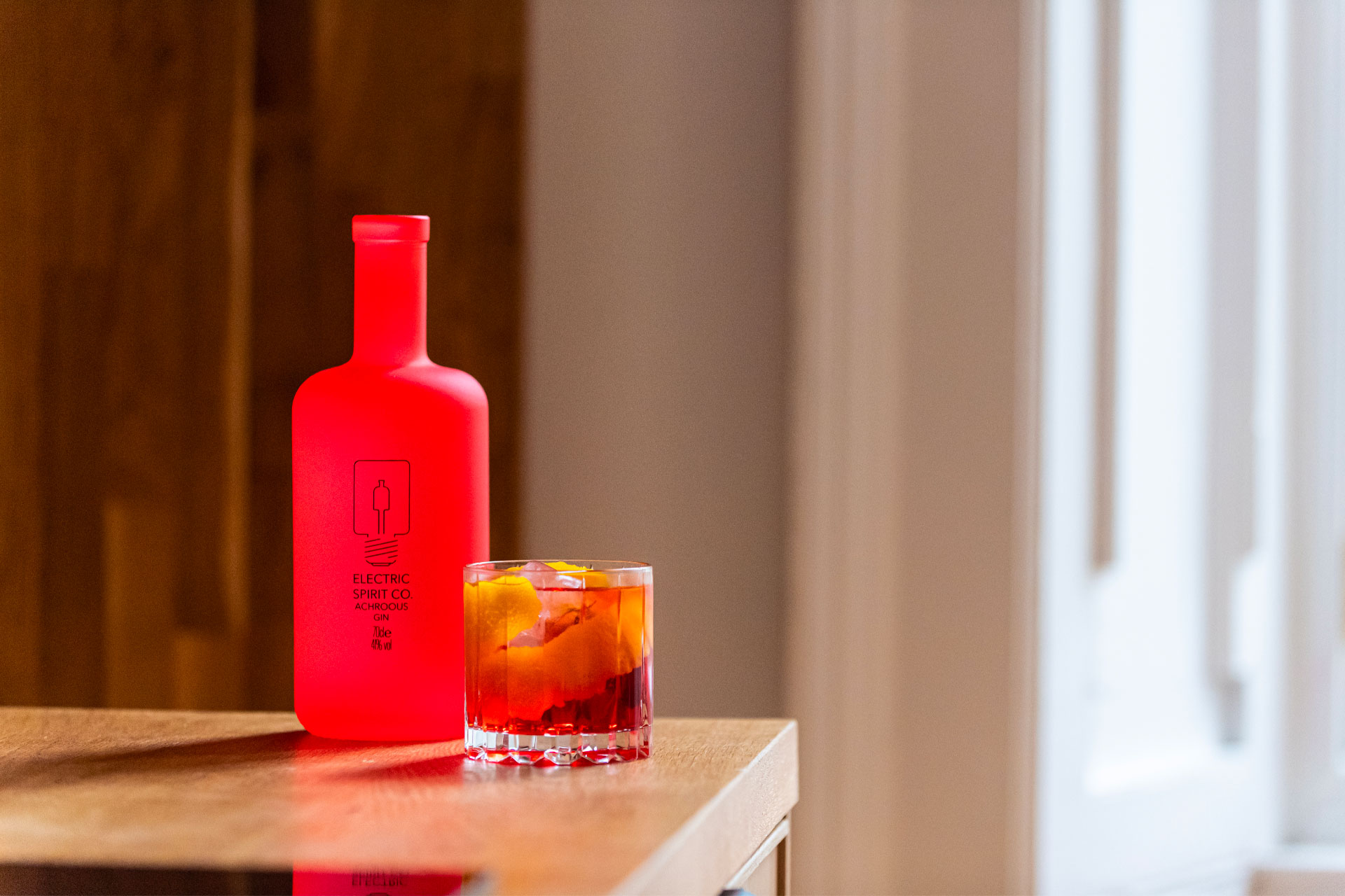 Electric spirit x Origin coffee negroni