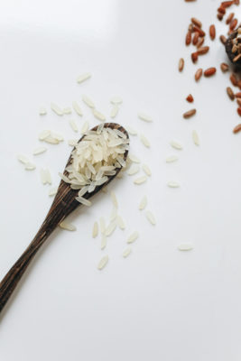 Rice for face masks