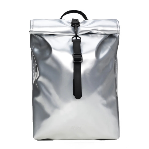 Silver backpack