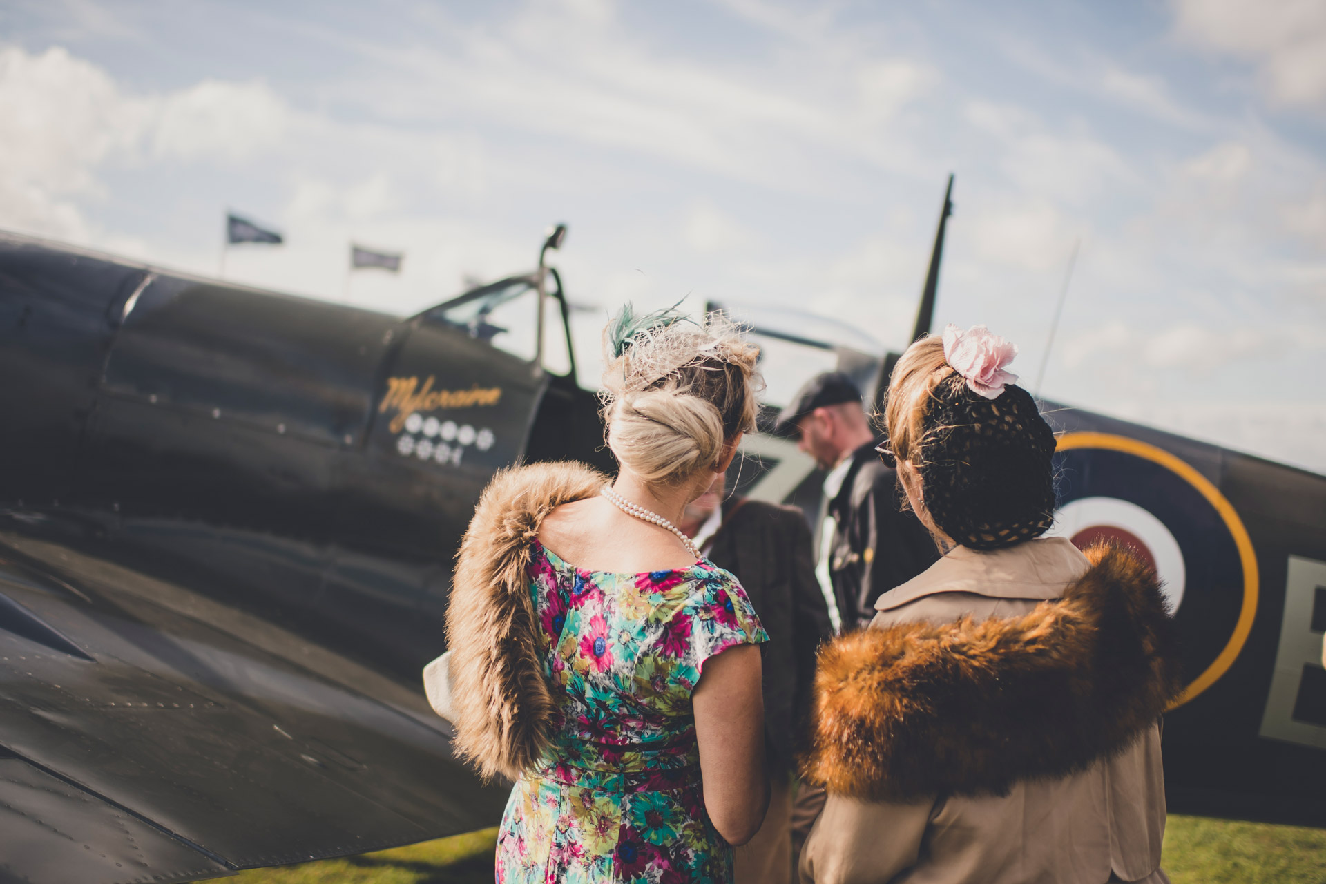 Two women at Goodwood Revival