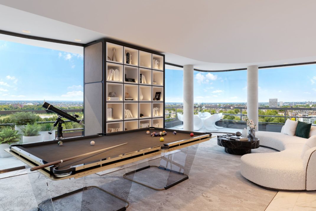 Snapshot of Penthouse With Private Detached Game Room And Fireplace