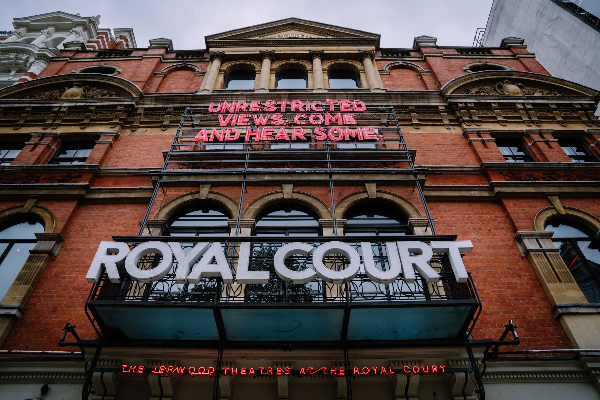 Exterior of the Royal Court Theatre