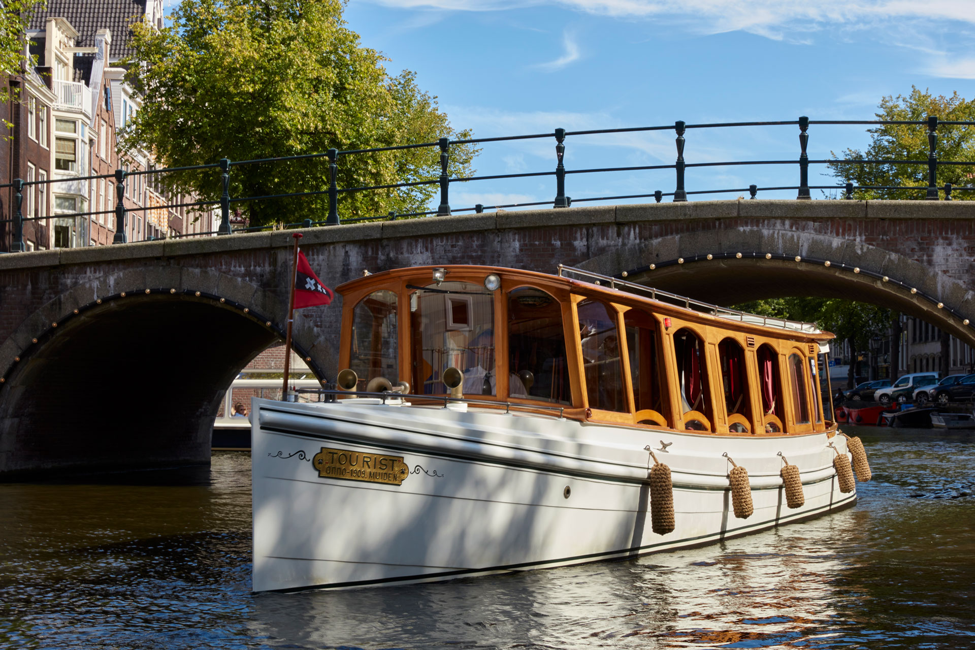 Pulitzer boat in Amsterdam