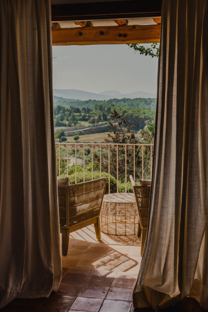 A balcony at Cas Gasi, Ibiza