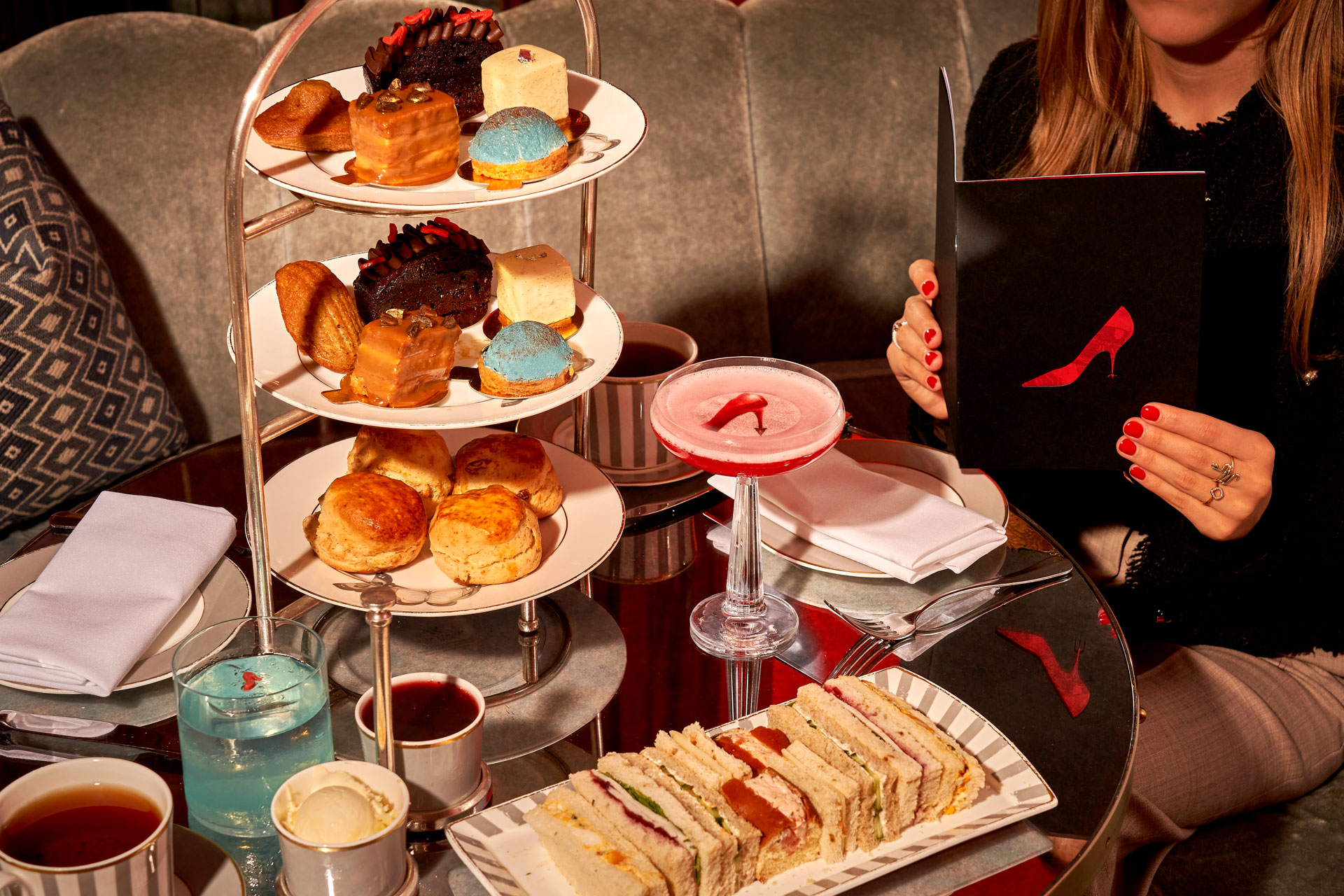 Devil Wears Prada afternoon tea at The Coral Room