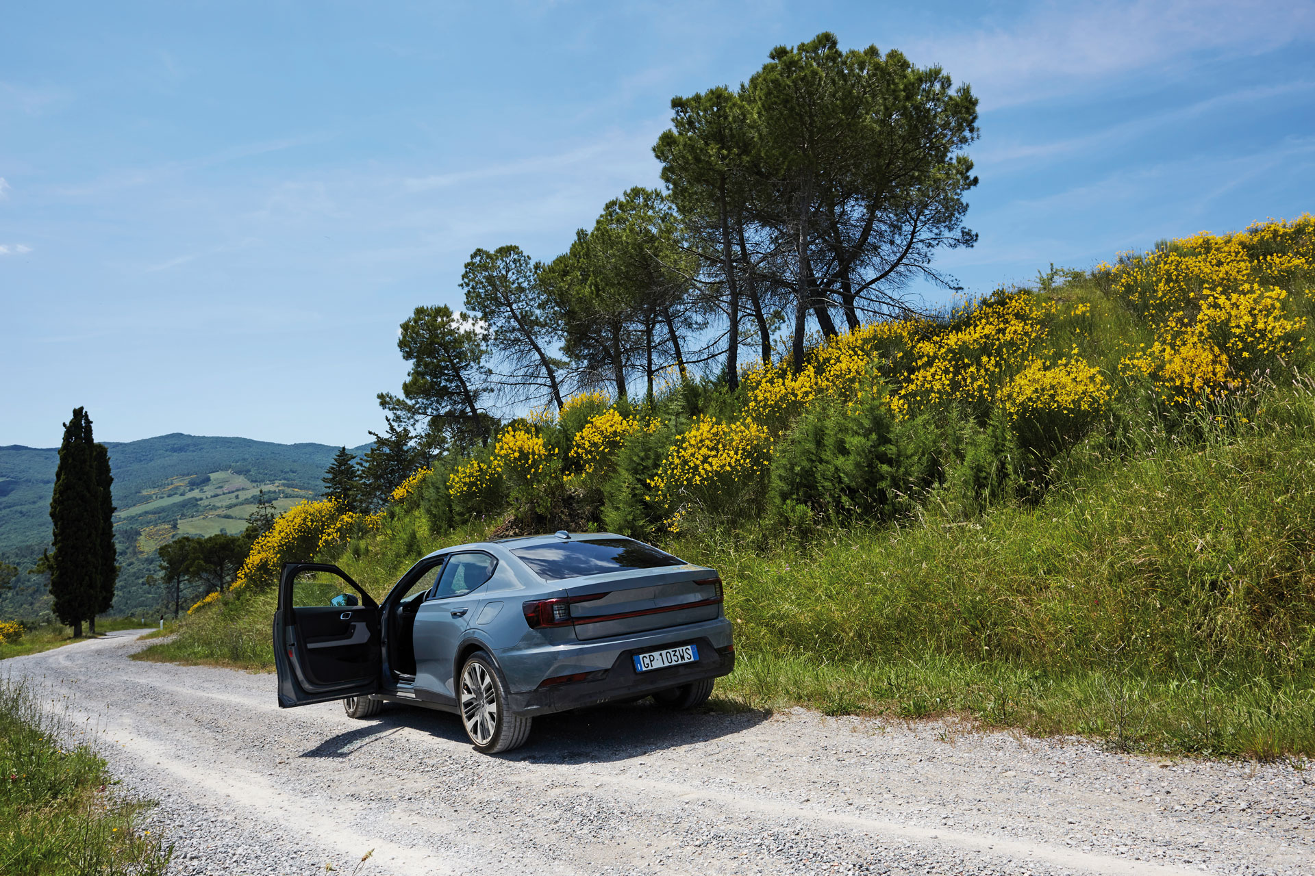 Polestar car in Italy