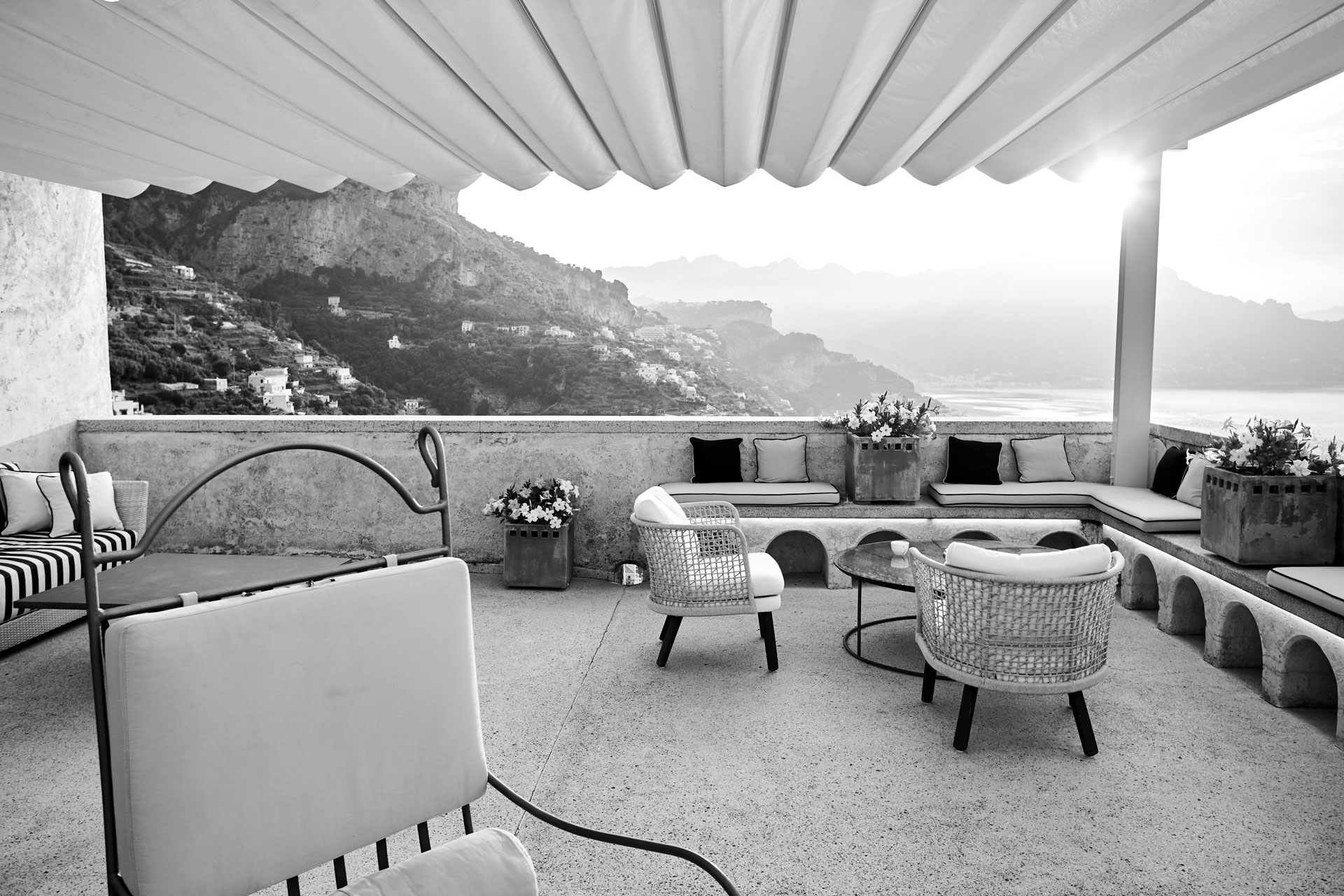 Sunset from Monastero Santa Rosa