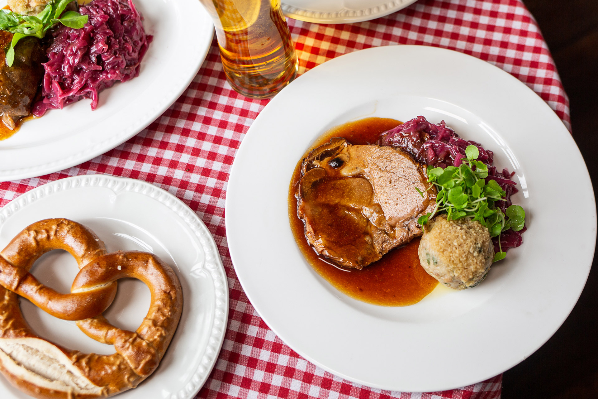 Oktoberfest menu at The Delaunay Counter