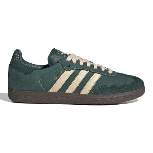 Green sneakers
