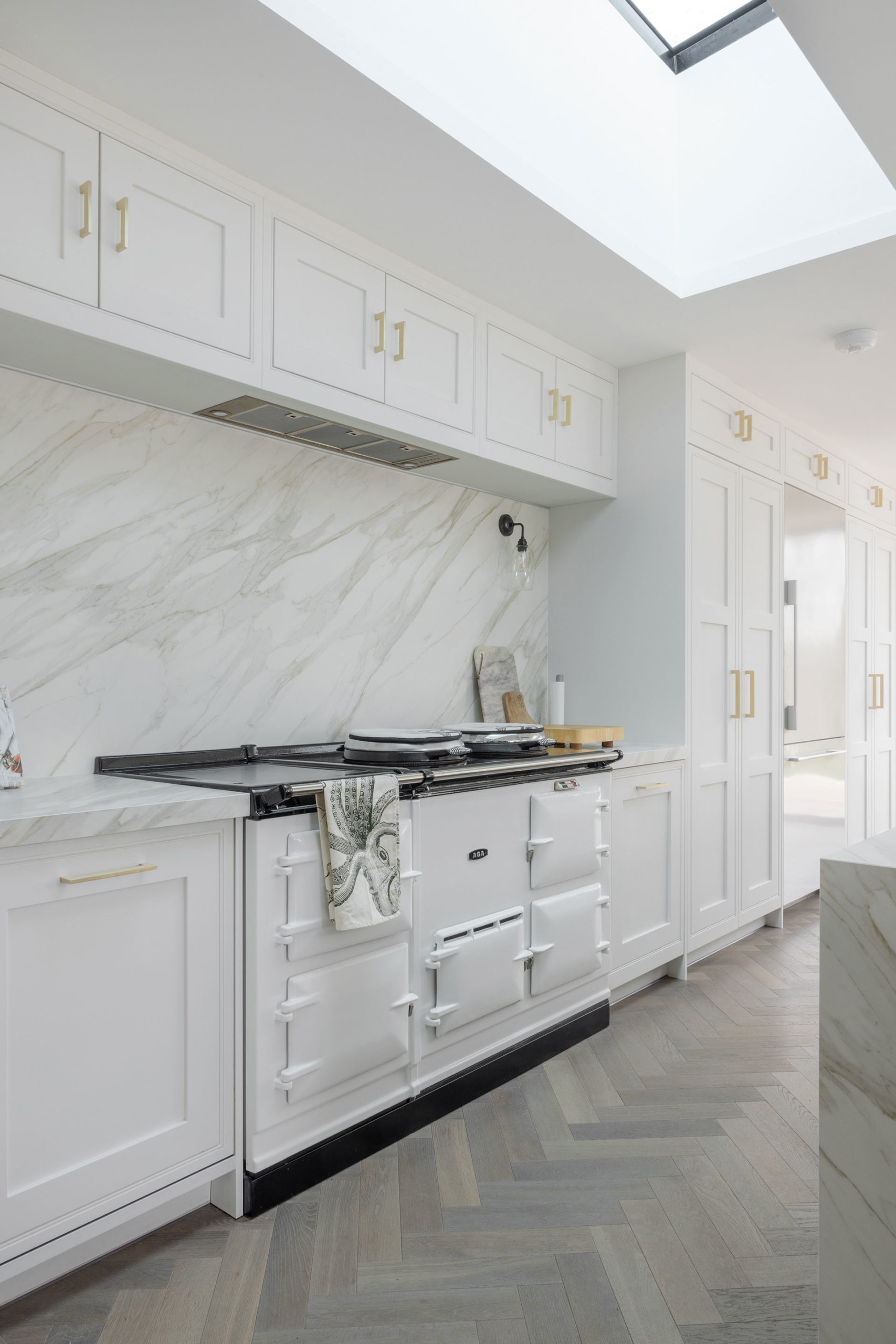Will Greenwood's aga in his Norfolk home