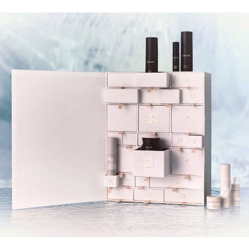 Pink and white beauty advent calendar