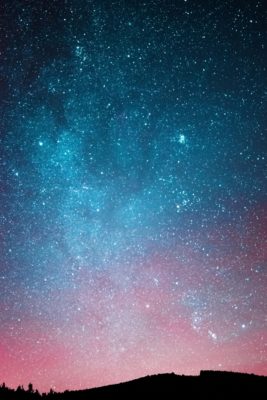 Night sky with stars