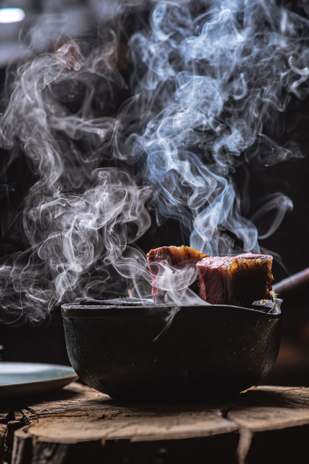 Live-fire cooking